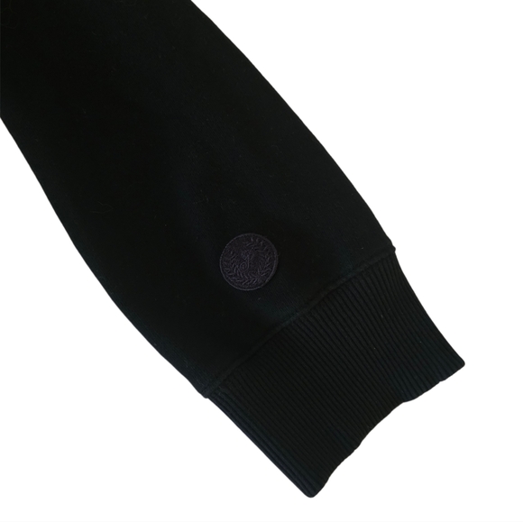 PINK Victoria's Secret Black Hoodie - Large - Picture 3 of 3